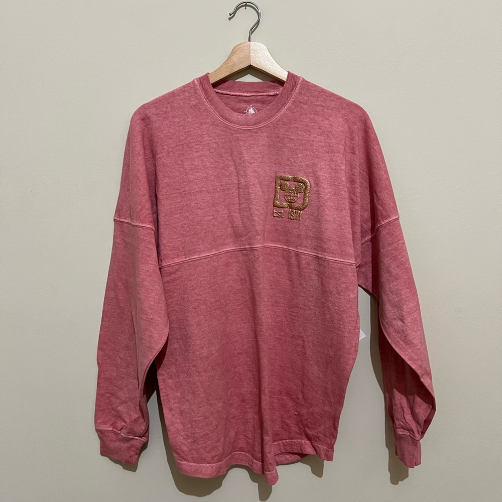 Disney World Briar Rose Gold Glitter Spirit Jersey NWT